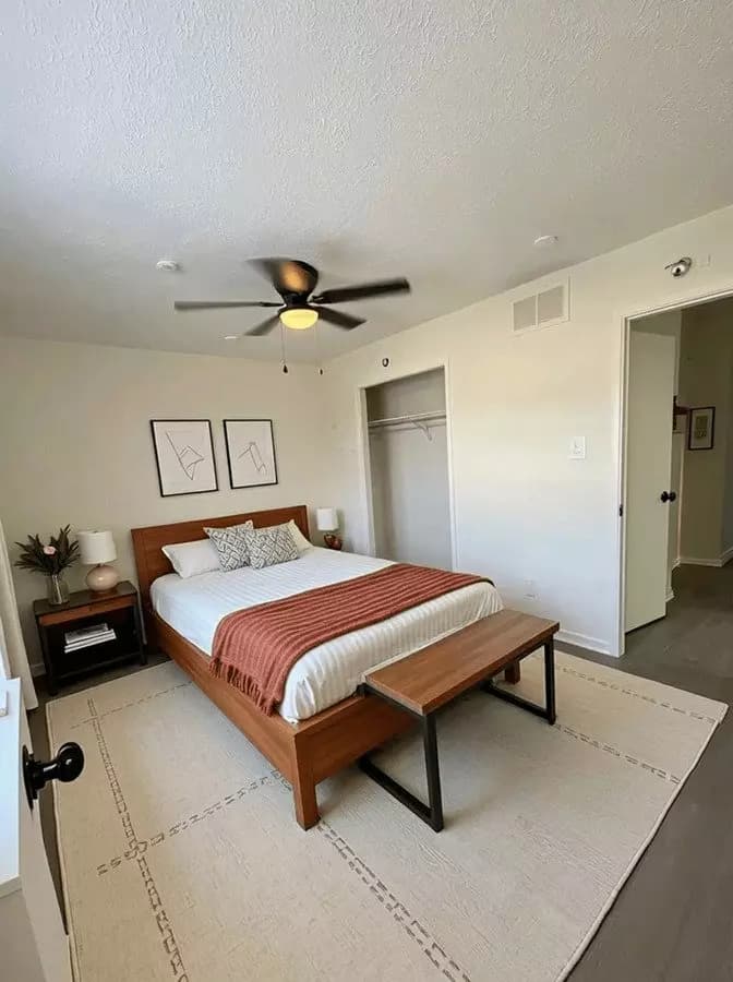 2 Beds • 1 Bath 142 floor plan