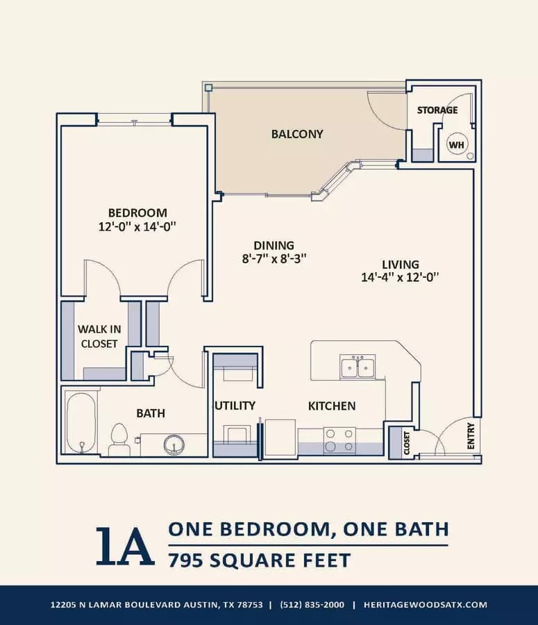 A1 0714 floor plan