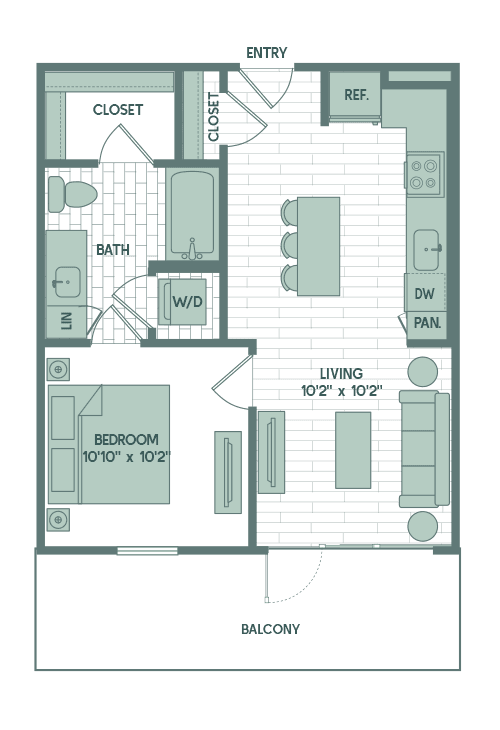 A4 440 floor plan