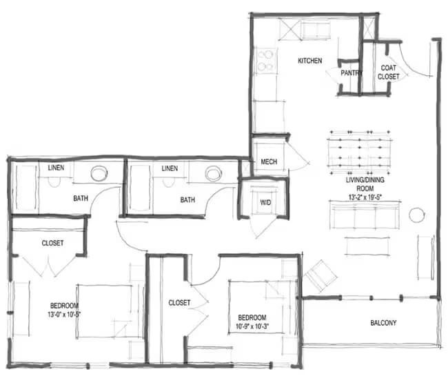 b4 536 floor plan