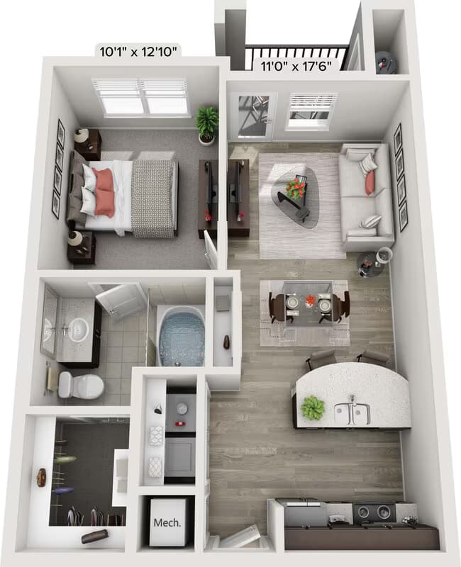 A1 008-8311 floor plan