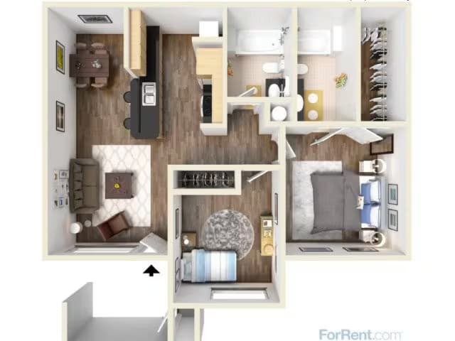Cypress 1802 floor plan