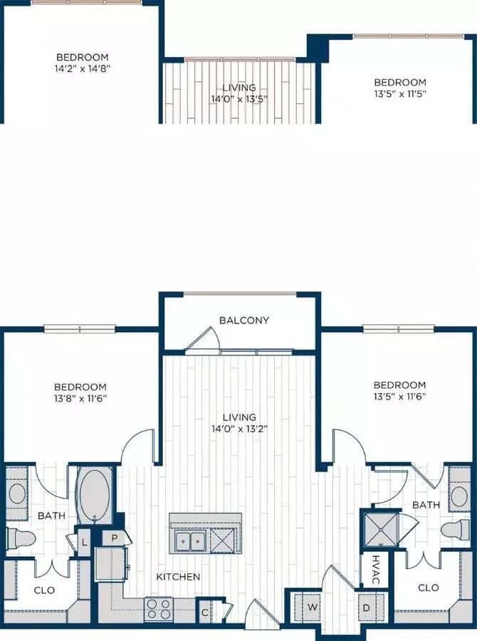 B1 282 floor plan