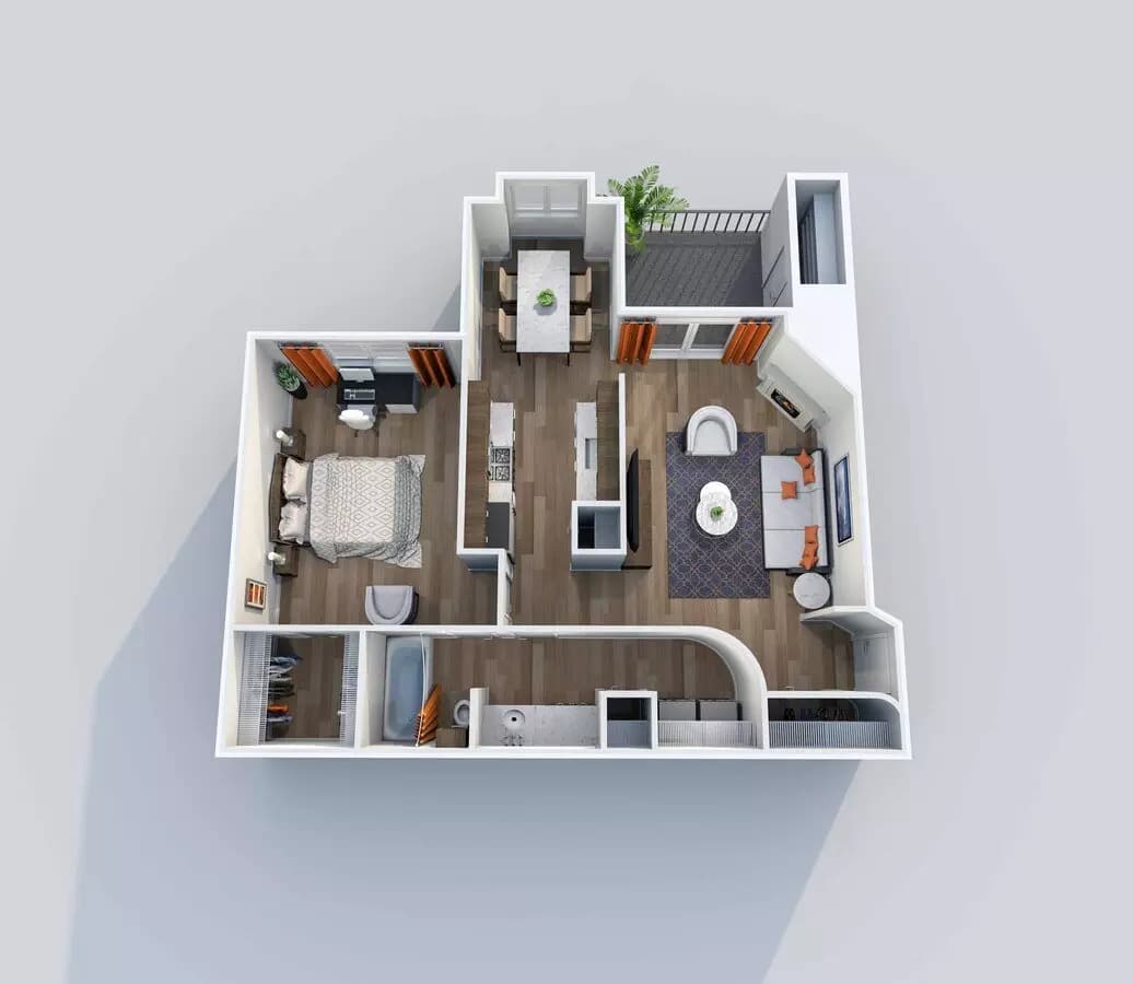 Unit 1085 1085 floor plan