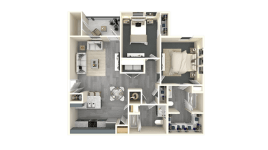2 x 2 6K floor plan