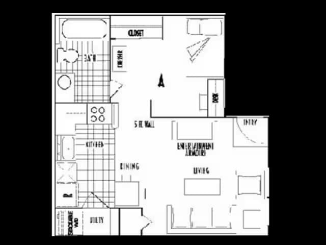 Deluxe Eff UG Private floor plan