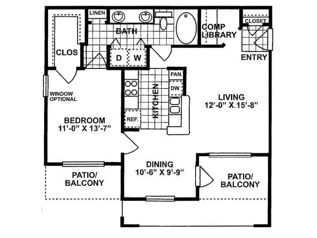 Little Elm Classic 1617 floor plan
