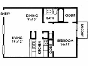 A1 1075 floor plan