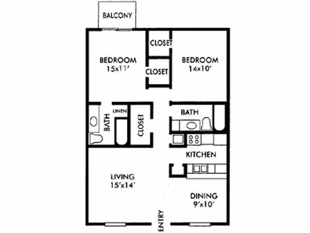 B2 3009 floor plan