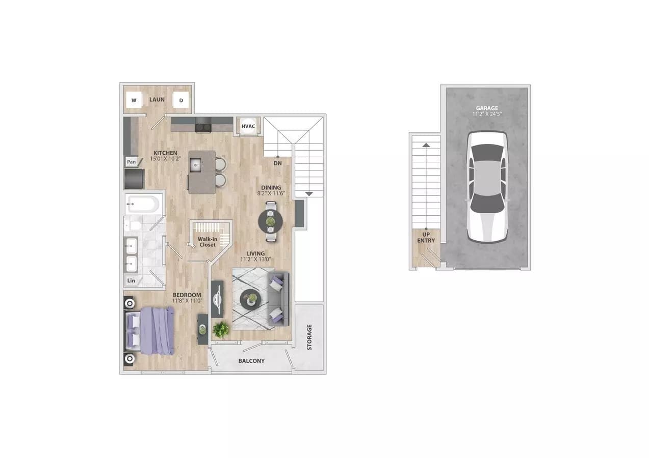 A2 609 floor plan