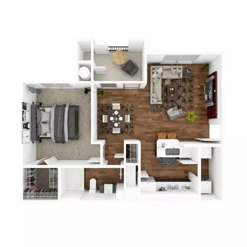 Oak 1025 floor plan