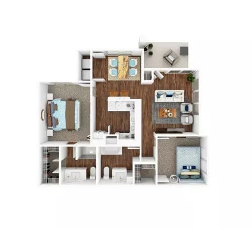 Cypress 334 floor plan