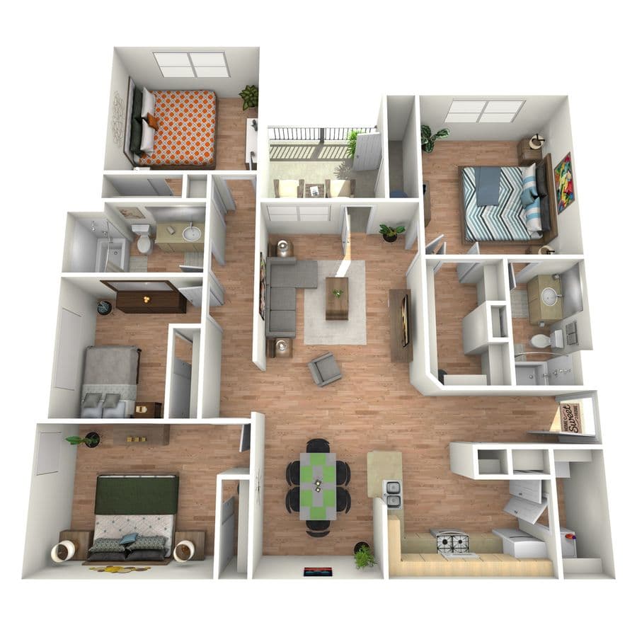 Juniper 511 floor plan