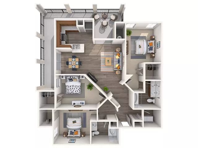 Portofino 1518 floor plan