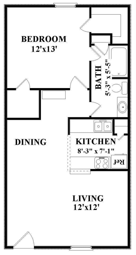 A 10 107 floor plan