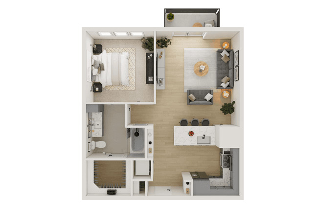 A4 402 floor plan