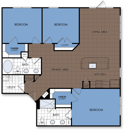 D1 4074 floor plan