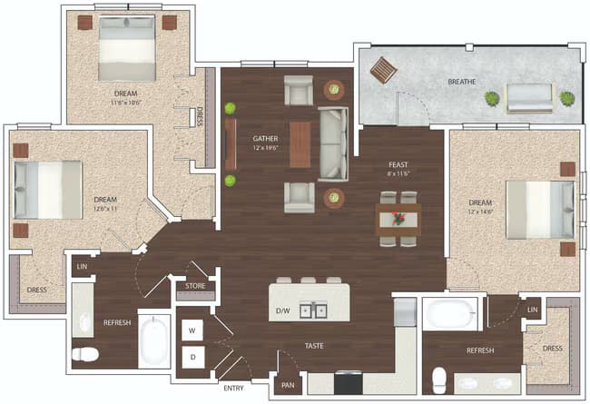 C1 28-202 floor plan