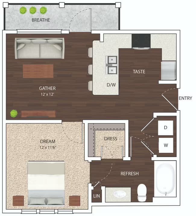 E2A 411 floor plan
