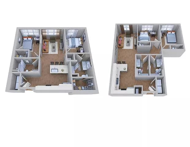 2x2 A Private floor plan