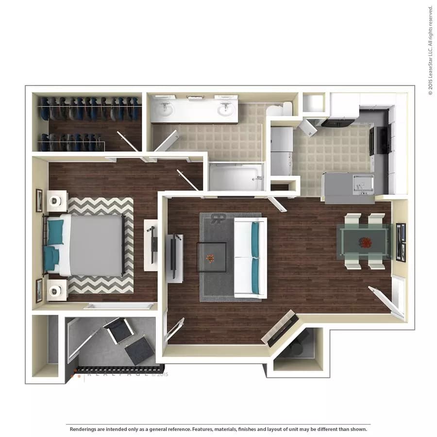 1+1A 10-1039 floor plan