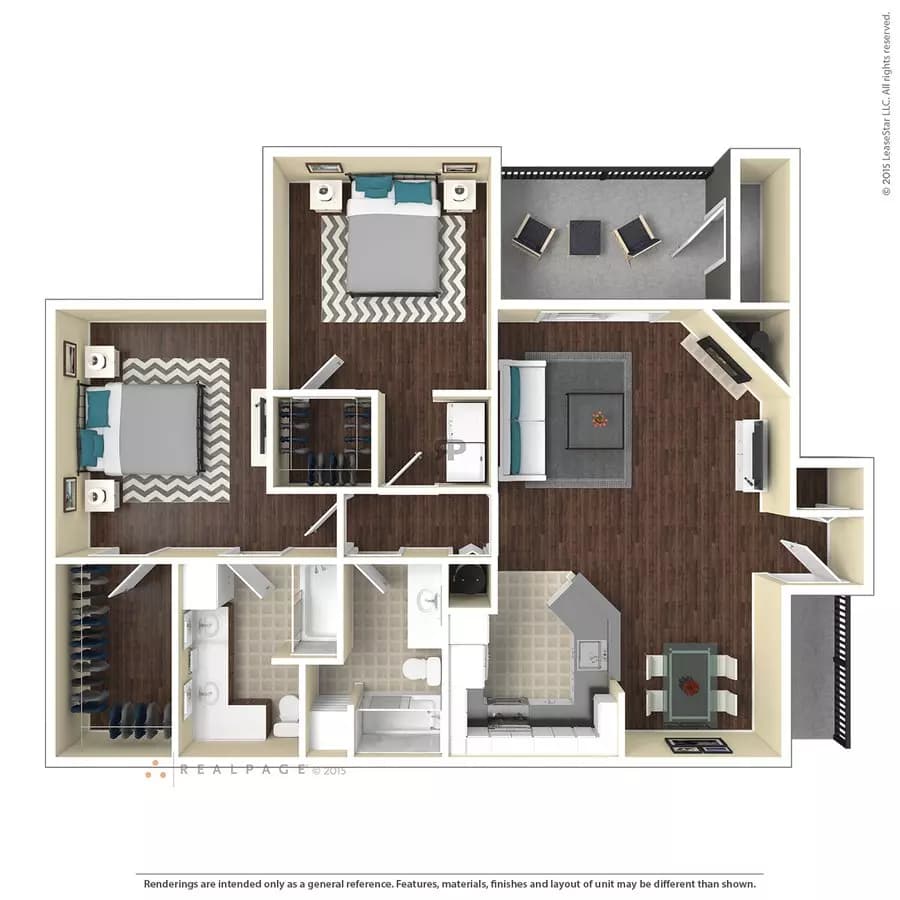 2+2 4-428 floor plan