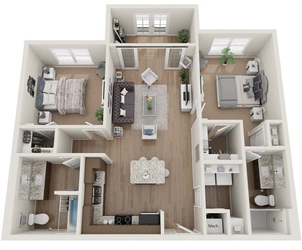 B1 2306 floor plan