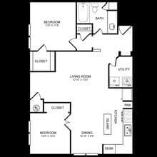 B2S 837 floor plan