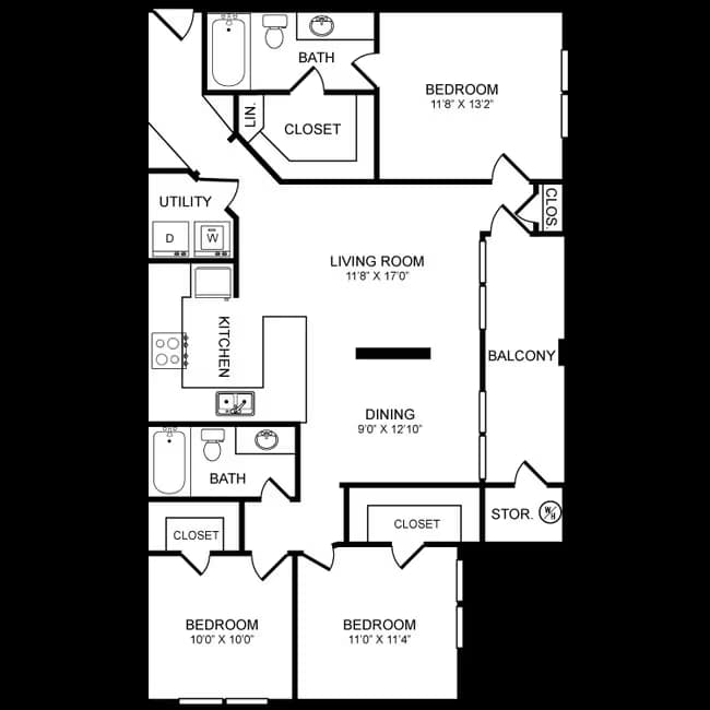 H1 628 floor plan