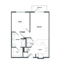 A1 17-17309 floor plan