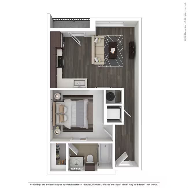 1A - AFFORDABLE 521 floor plan