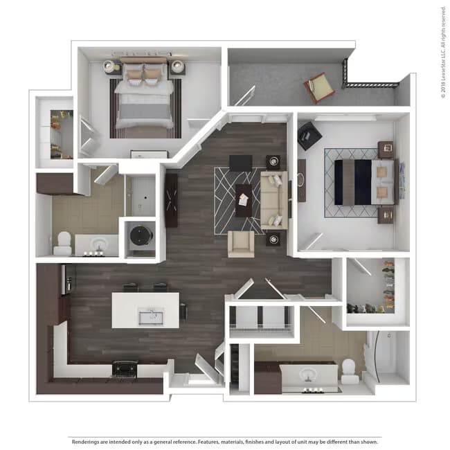 2B 427 floor plan