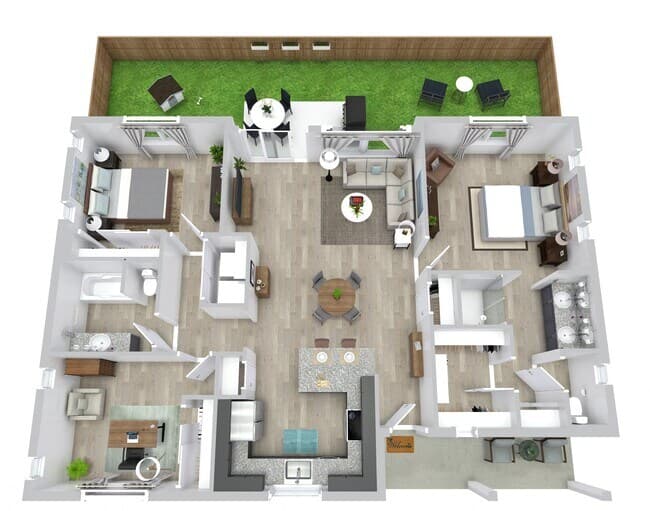 The Haven 907 floor plan