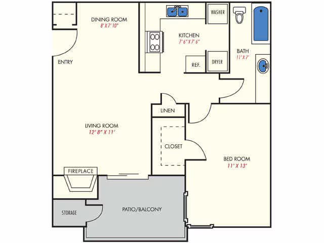 A2 10-1015 floor plan