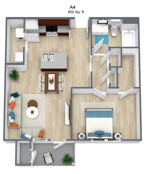 A4 935 floor plan