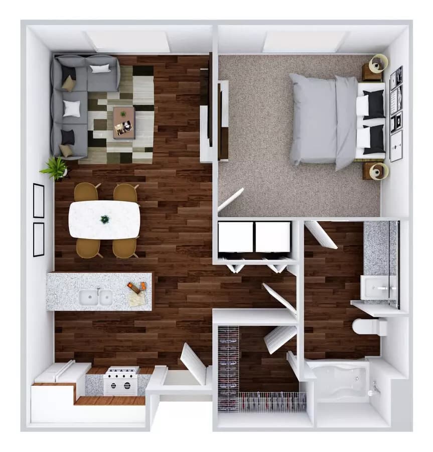 The Oak 434 floor plan
