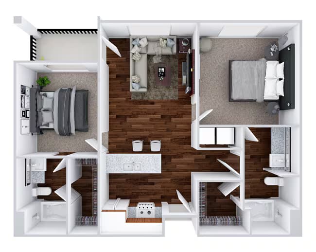 The Cedar 116 floor plan