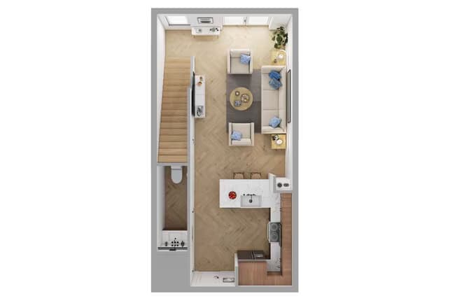 TH A8 Alt 2110 floor plan