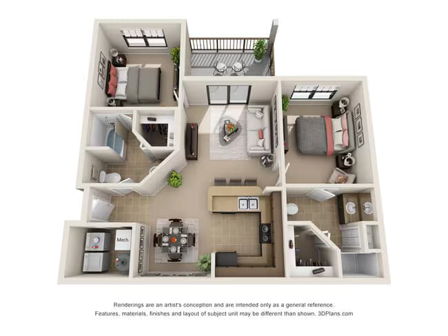 Unit 01-104 01-104 floor plan