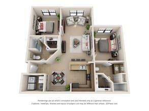 The Kona 18-305 floor plan