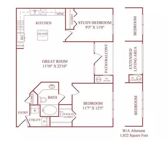 B1 7006 floor plan