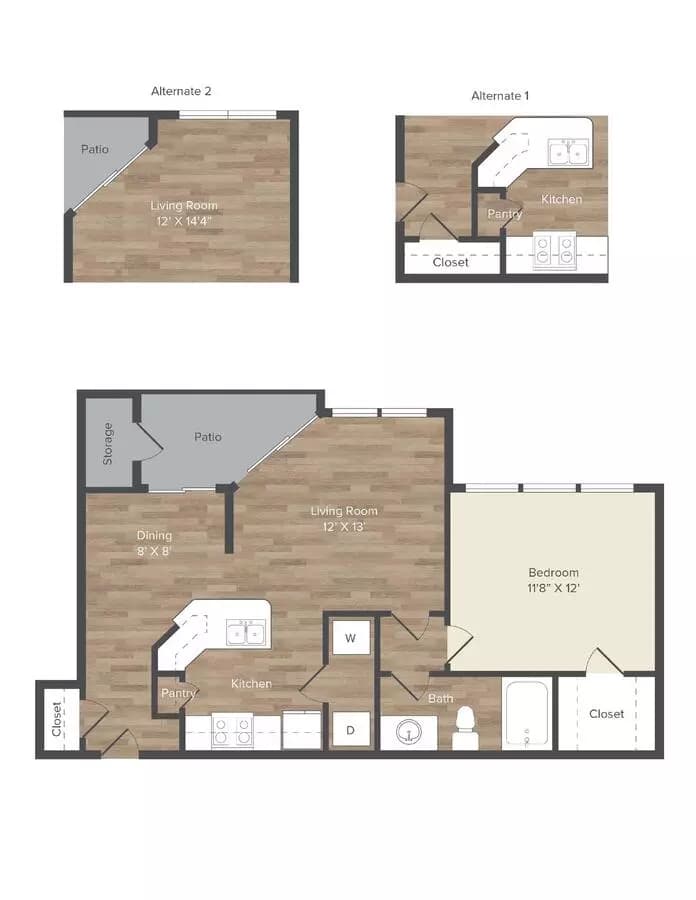 Unit 733 733 floor plan