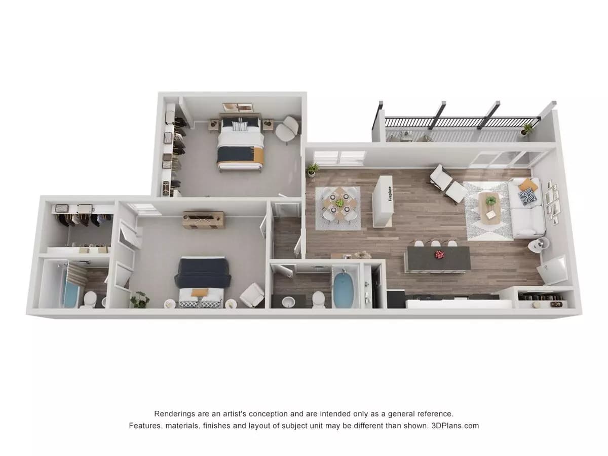 B4 136 floor plan