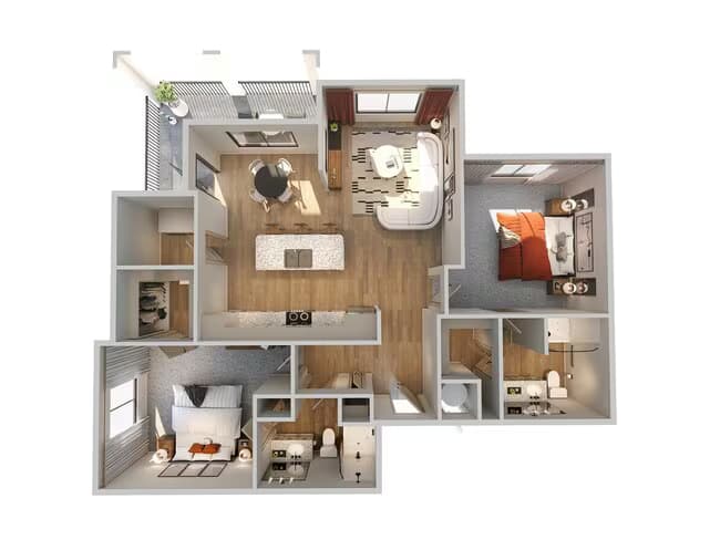 B3 08301 floor plan