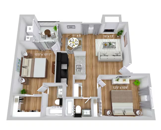 B3 12-1214 floor plan