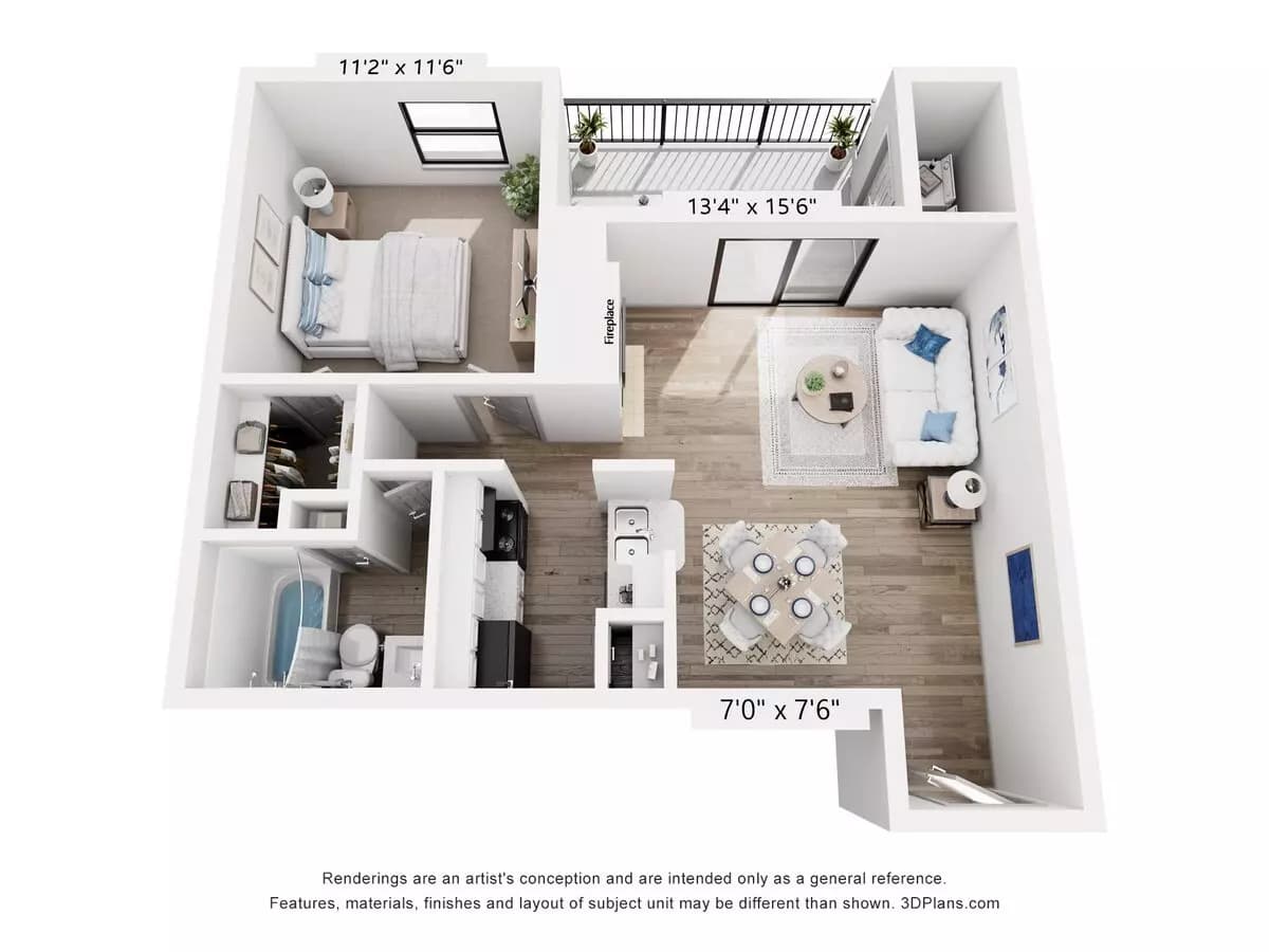 A1 2305 floor plan