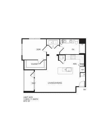 A2 6105 floor plan