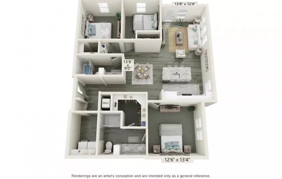 Unit 7102 7102 floor plan