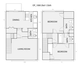 PRELEASE NOW B3TH floor plan