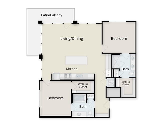 B1B 1-1112 floor plan